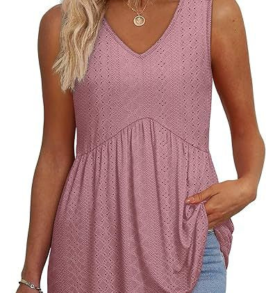 CECILIA - Effortless Flowy Sleeveless Tank Top