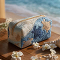 Ocean Turtle Quilted Makeup Bag NCU0PT9267