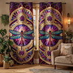 Peaceful Wing Stillness Quilted Curtains NCU0TD1602