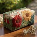Petal Glow Quilted Makeup Bag NCU0PT9258