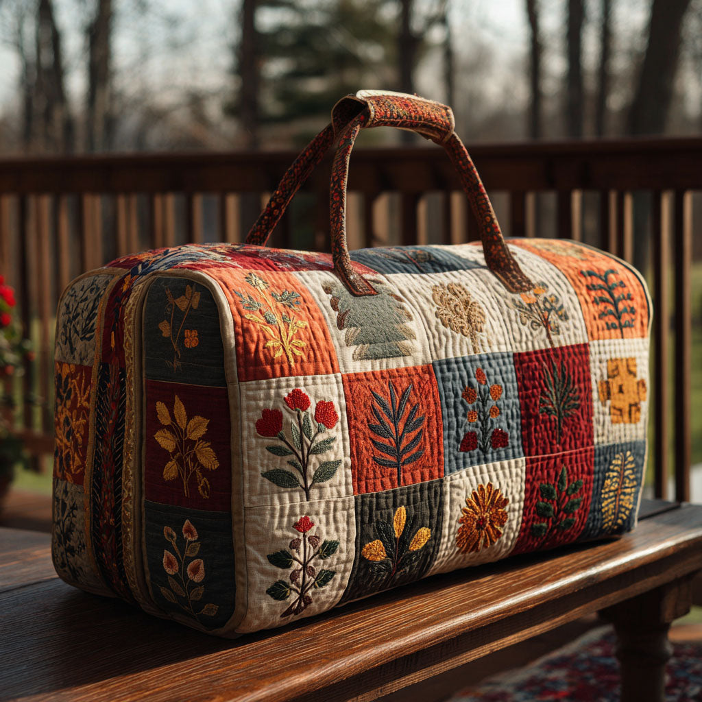 Padded Travel Bag - Fine Flowers