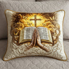 Prayer and Scripture Quilted Bedding Pillow Case NCU0NT7821
