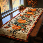 Pumpkin Patch Quilted Table Runner NCU0DK1311