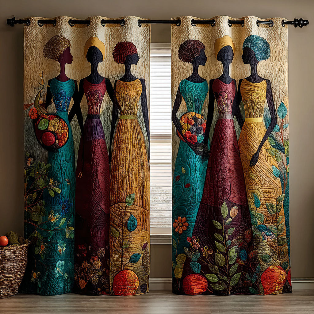 Quiet Motion Quilted Curtains NCU0DK11752
