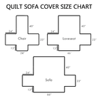 Heartland Rodeo Quilted Sofa Cover NCU0NT10809