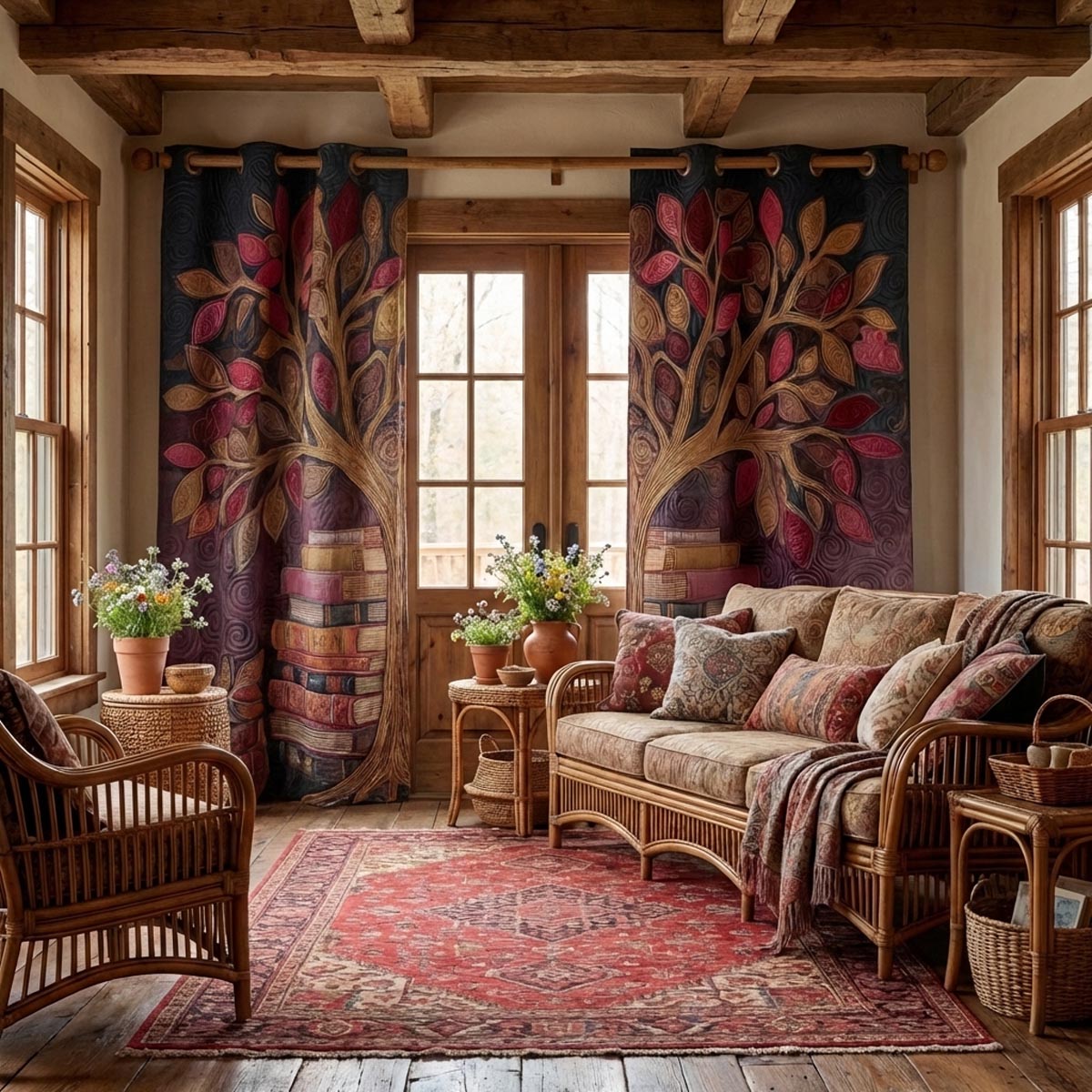 Reading Nook Quilted Curtains NCU0DV9379