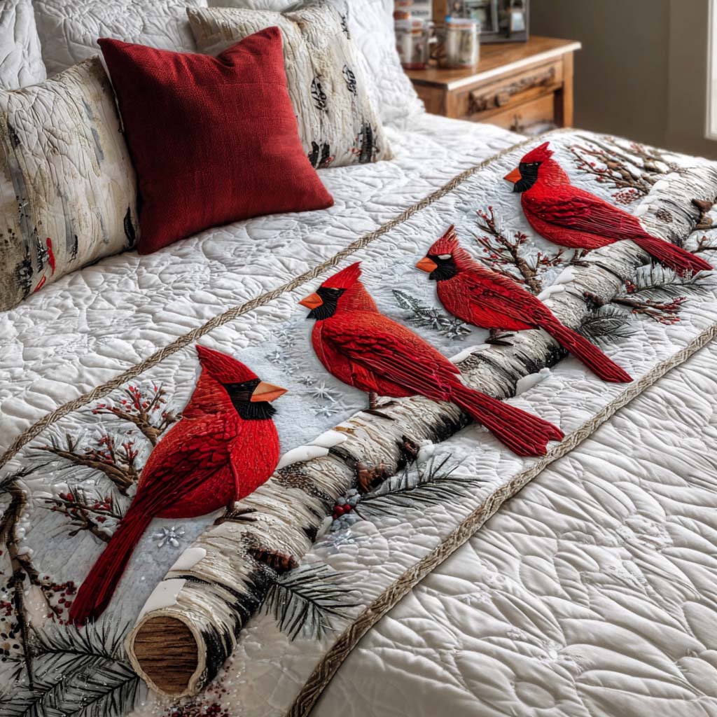 Christmas Quilted Bed Runner NCU0VT252
