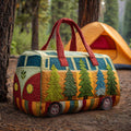 Padded Travel Bag - Retro Bus II