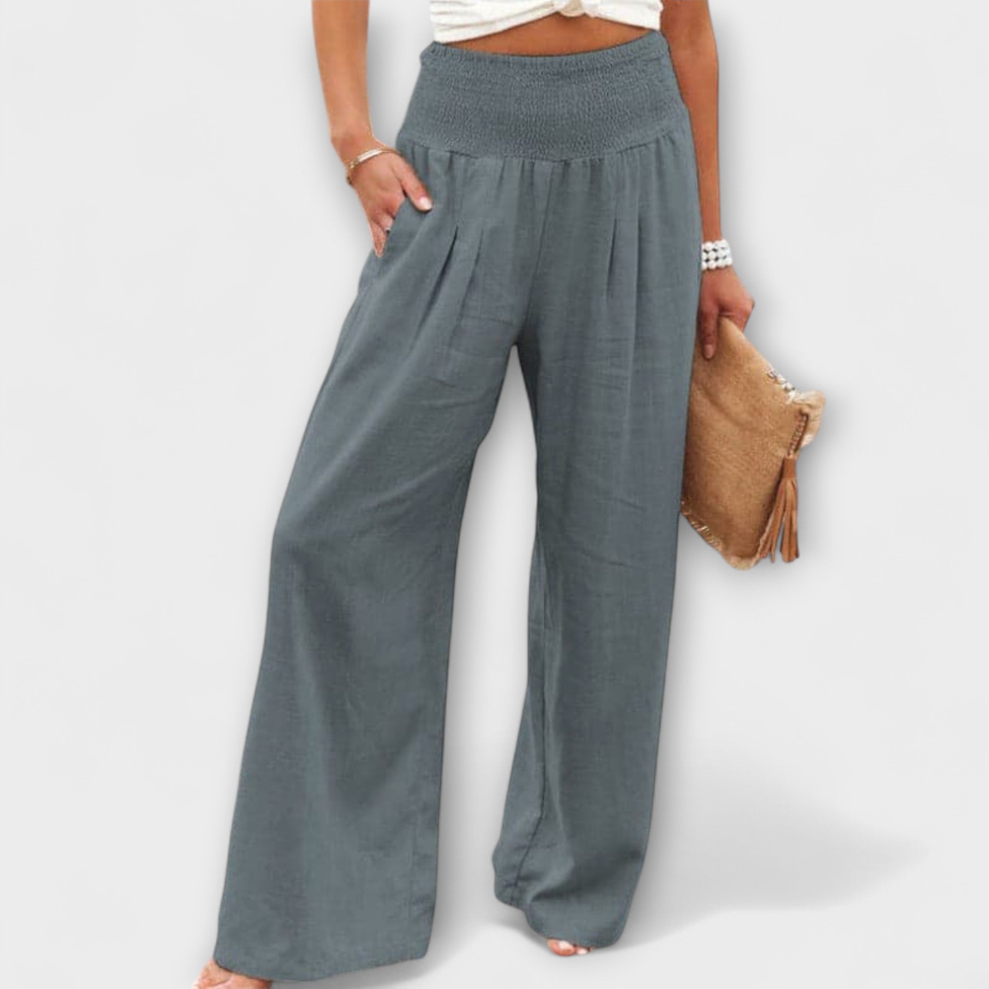 Jillian - Casual Wide Pants