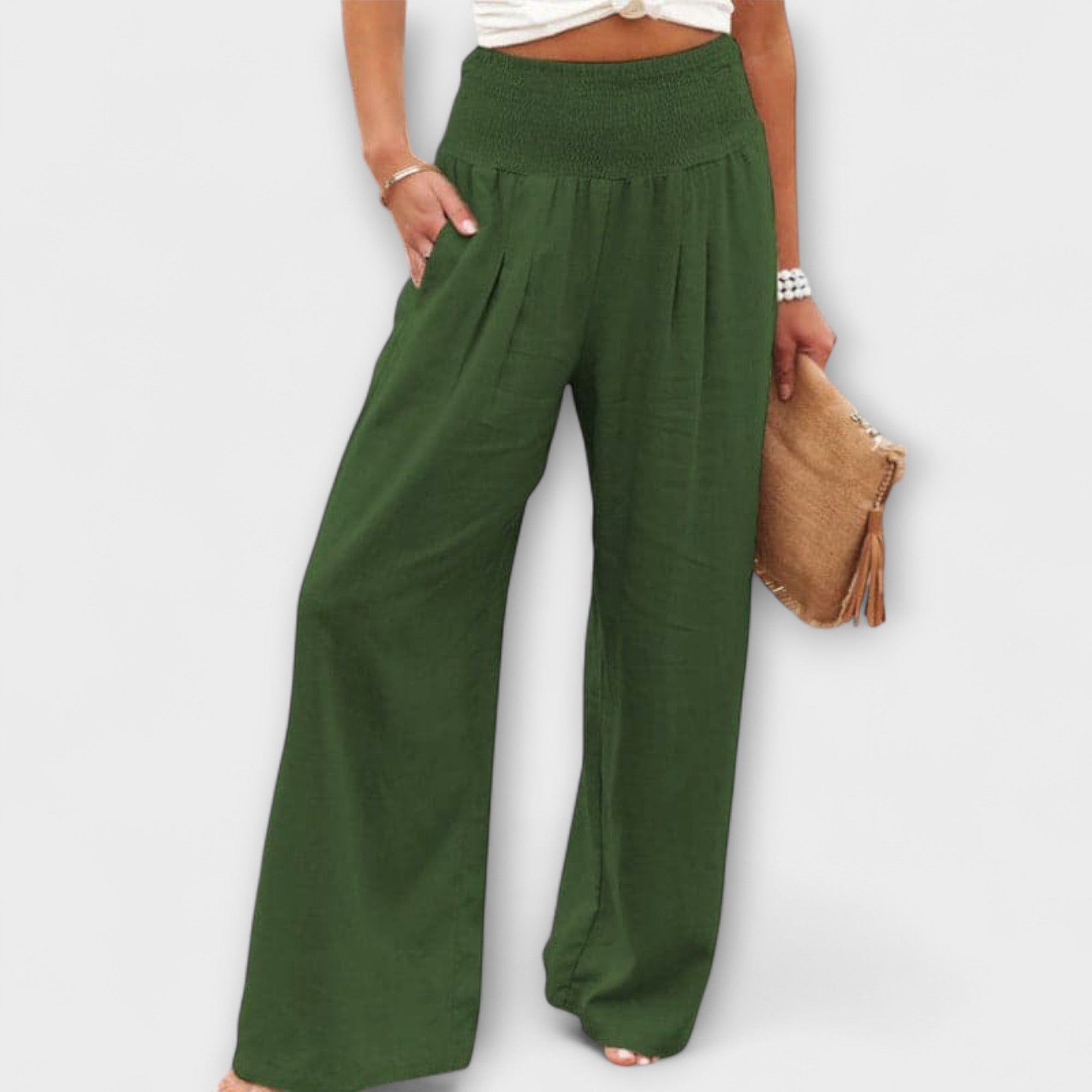Jillian - Casual Wide Pants