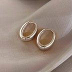 Classic Golden Hoop Earrings