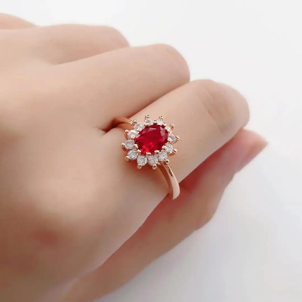 Heirloom Halo Statement Ring