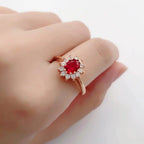 Heirloom Halo Statement Ring