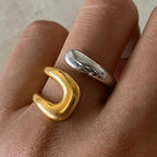 Timeless Gold Open Ring