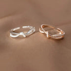 Classic Cross Knot Ring