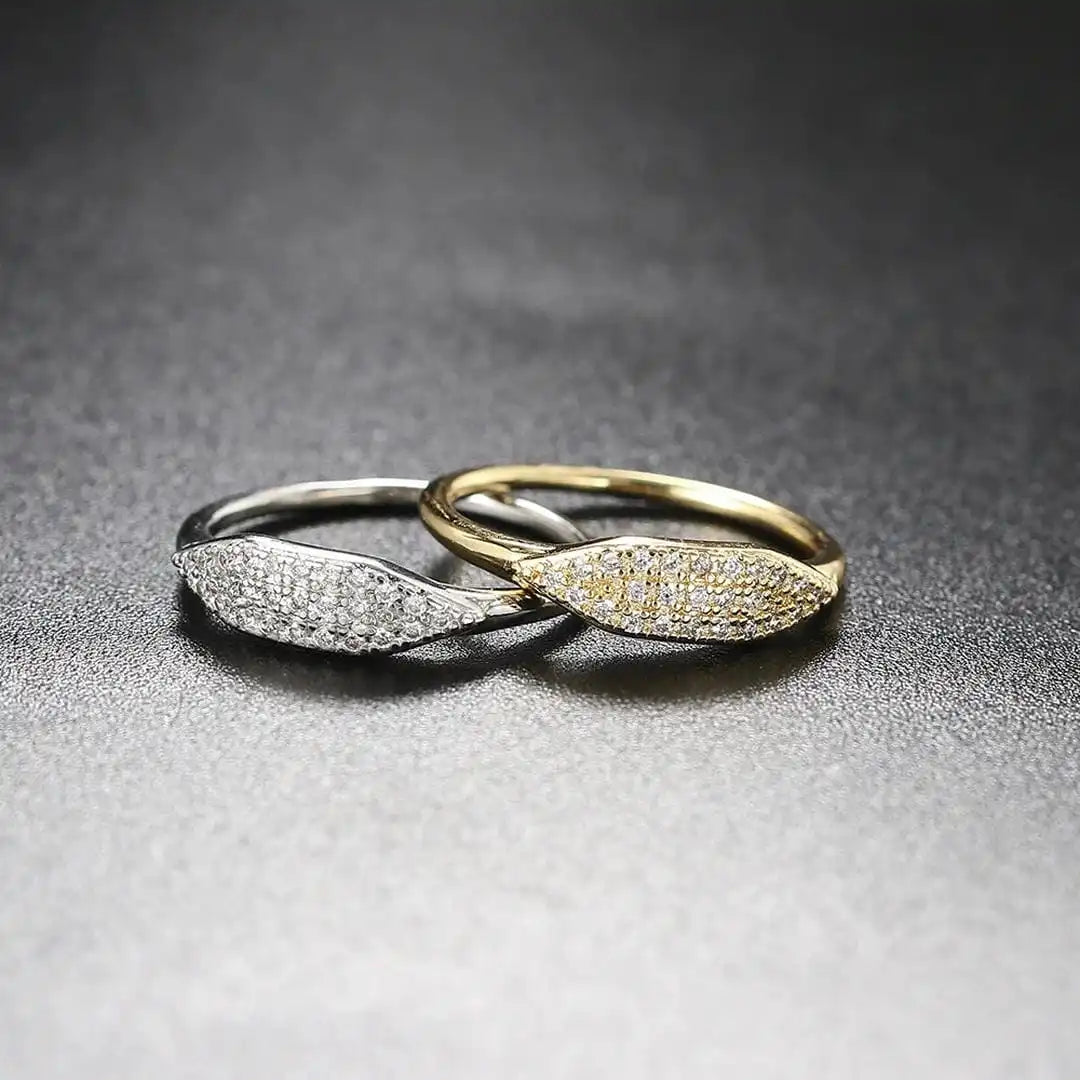 Pavé Marquise Stacking Ring