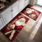 Santa Dreams Kitchen Area Rug NCU0DV8493