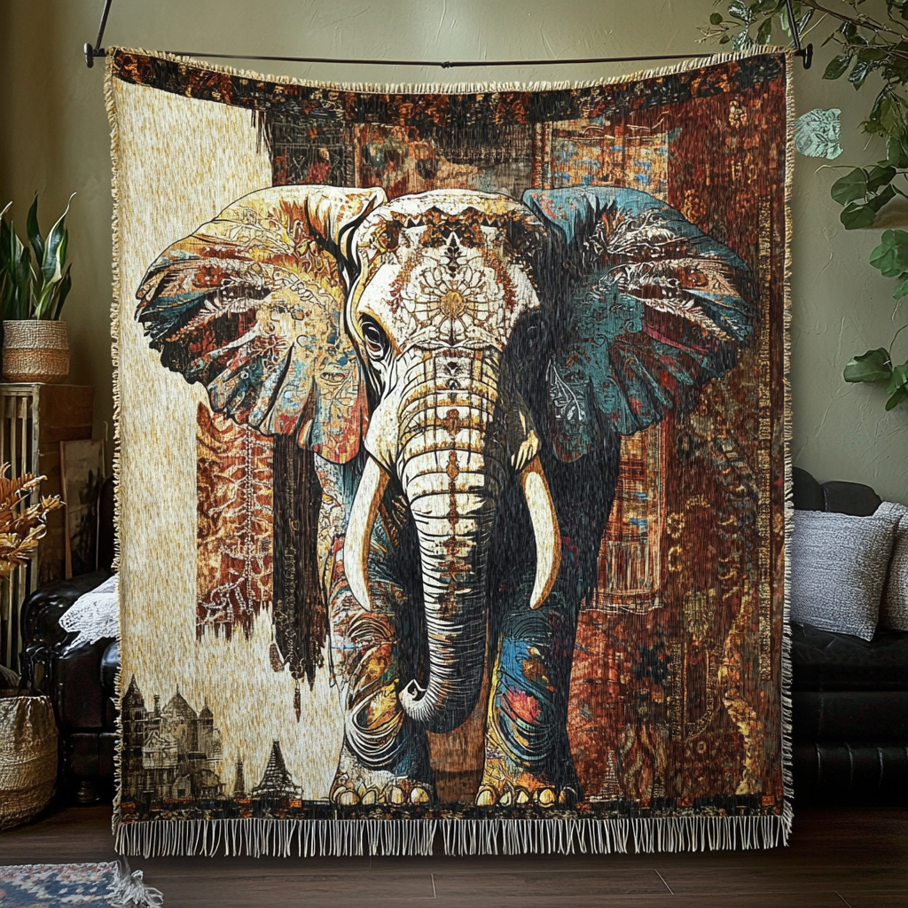 Savanna Guardian Woven Sofa Blanket NCU0DK5449