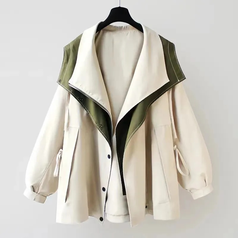 Marissa - Elegant Windbreaker Jacket