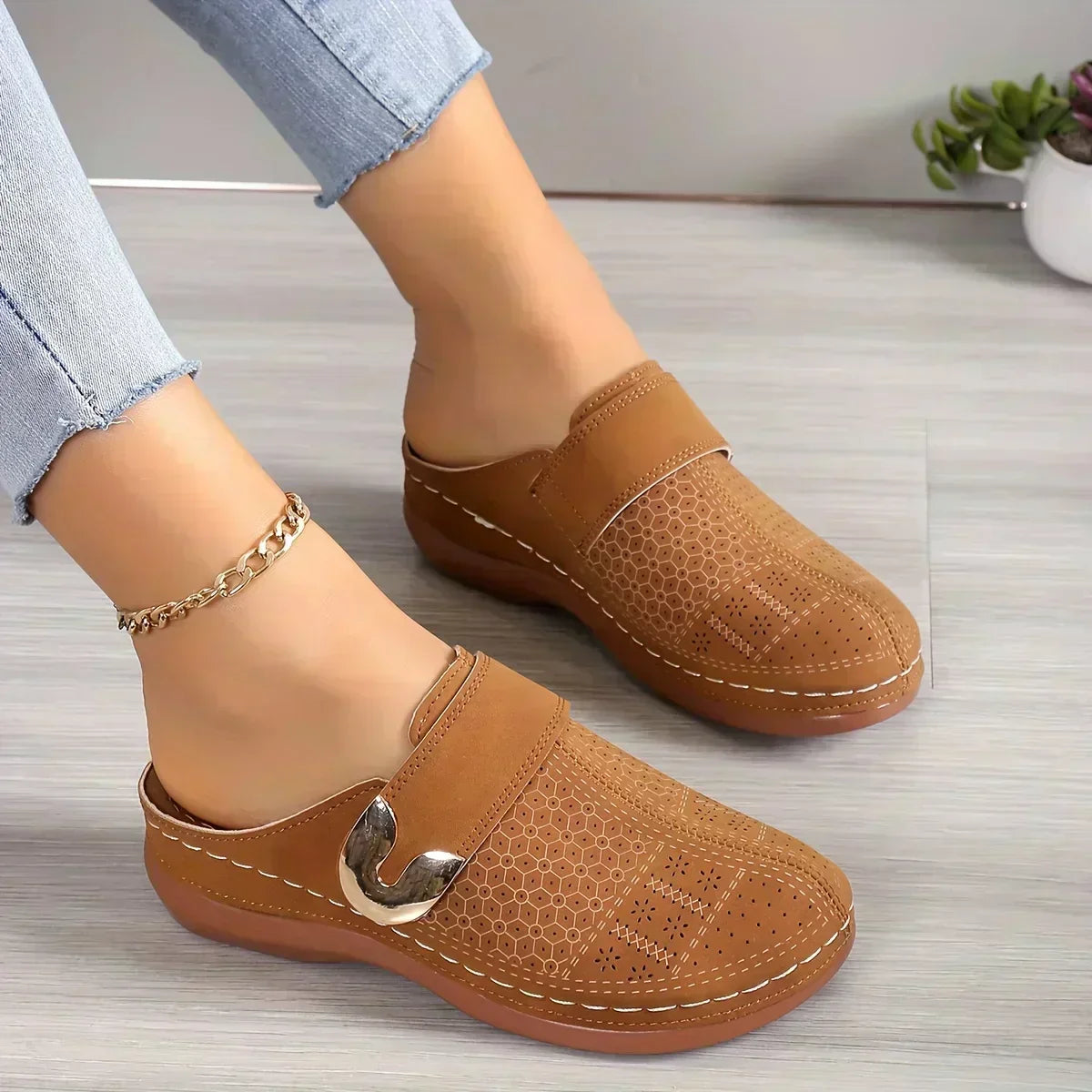 Juniper - Stylish Supportive Wedge Sandals