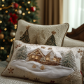 Snowlight Cabin Quilted Bedding Pillow Case NCU0DV8327