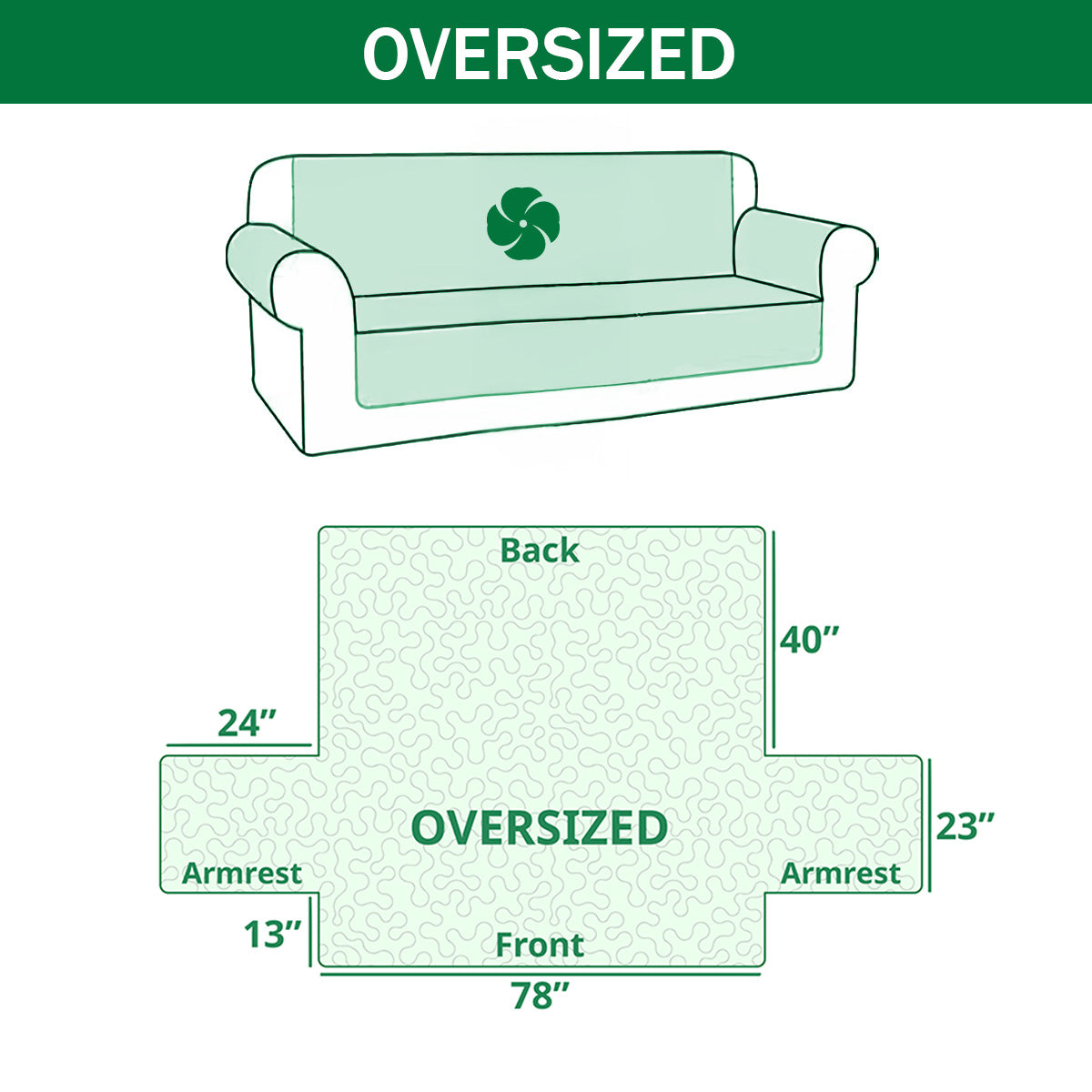 Cozy Snow Friends Quilted Sofa Cover NCU0PT10368