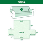 Velvet Paws Quilted Sofa Cover NCU0NT11201