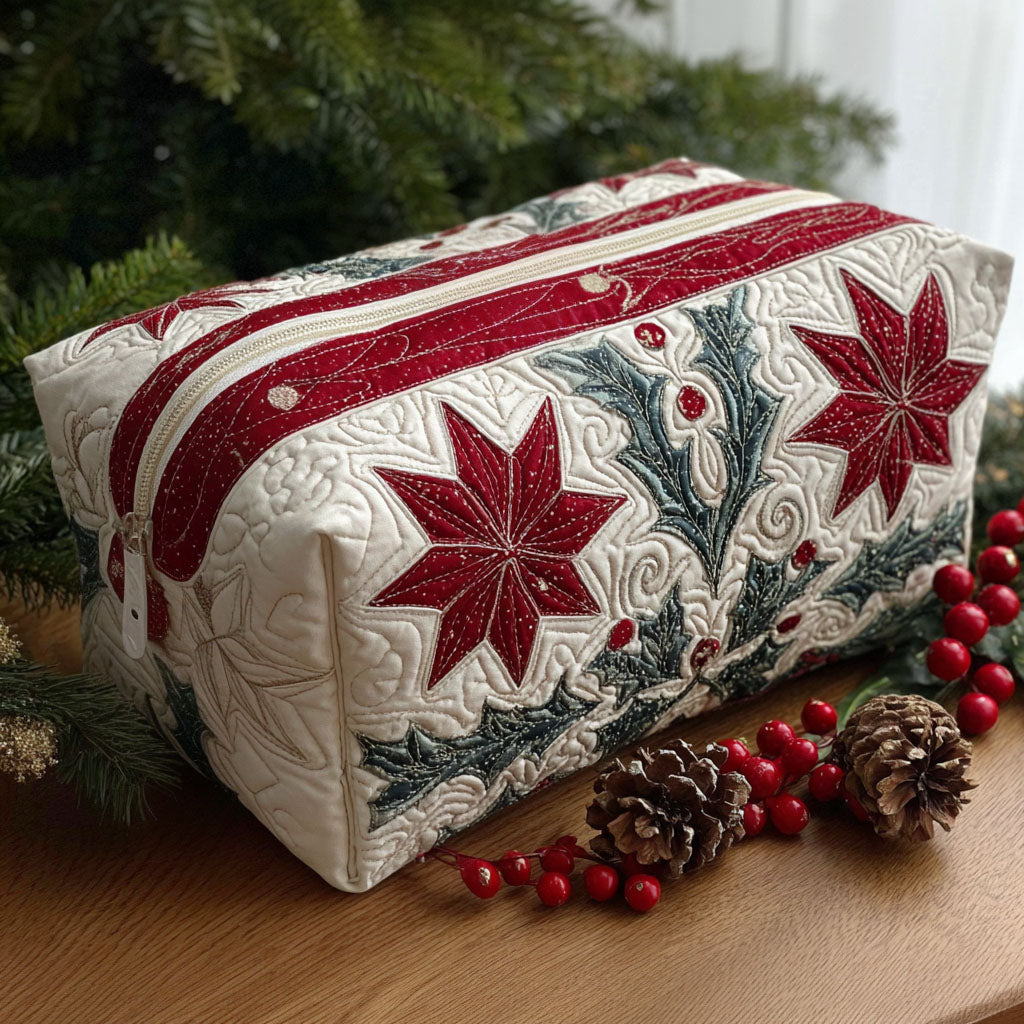 Star Petal Quilted Makeup Bag NCU0PT9276