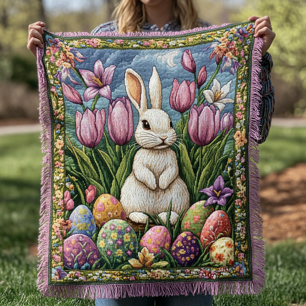 Sunday Serenity Woven Sofa Blanket NCU0DV4041