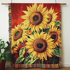 Sunlit Whispers Woven Sofa Blanket NCU0DV3886