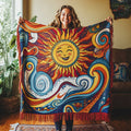 Sunlit Currents Woven Sofa Blanket NCU0PT4937