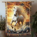 Sunset Stallion Woven Sofa Blanket NCU0DV3891