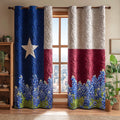 Texas Bloom Quilted Curtains NCU0TV1387
