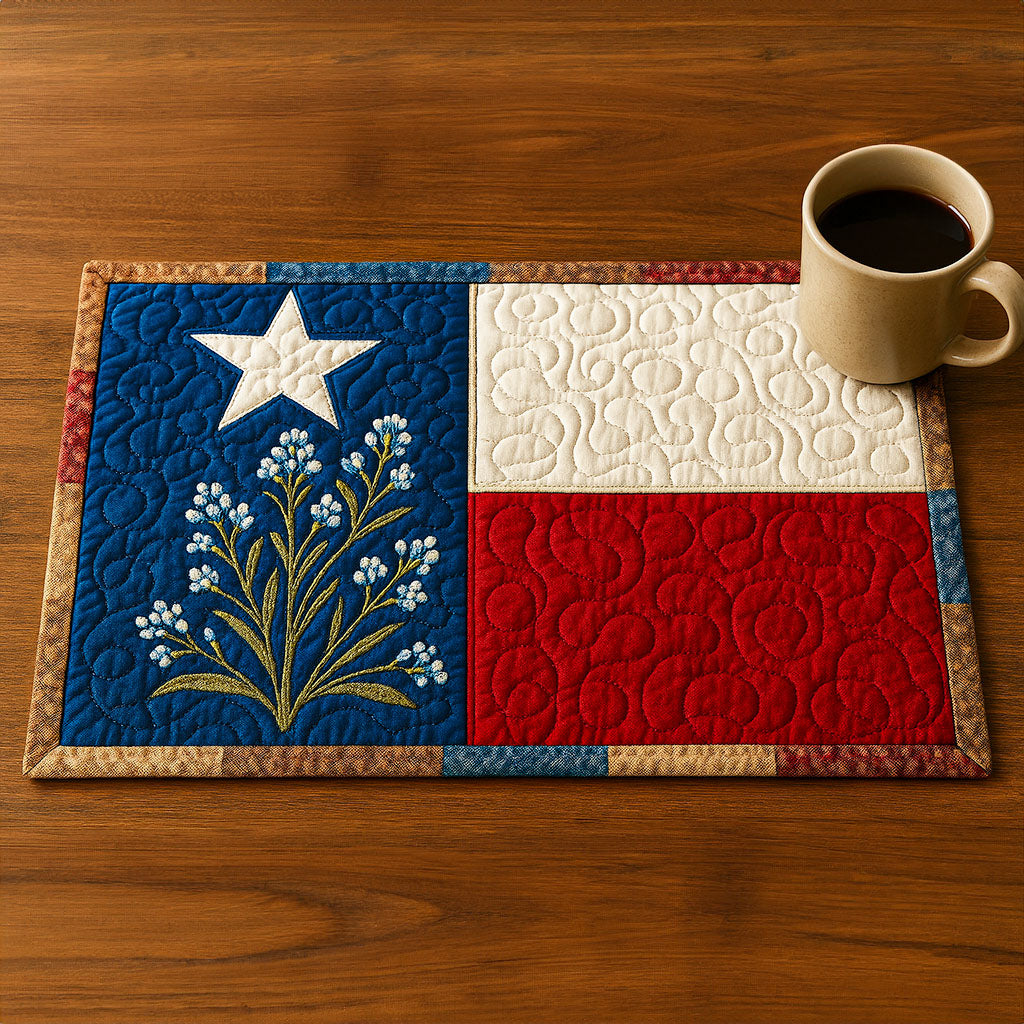 Texas Pride Quilted Placemat NCU0NT5795