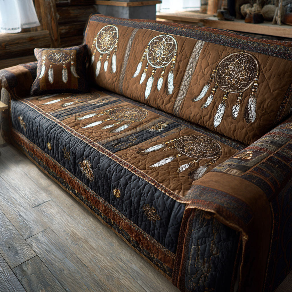 Tribal Nightwatch Quilted Sofa Cover NCU0PT11210