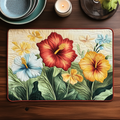 Petal Dance Quilted Placemat NCU0VL1796