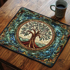 Twilight Branches Quilted Placemat NCU0NT3049
