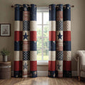 Union Blocks Quilted Curtains NCU0XD2310