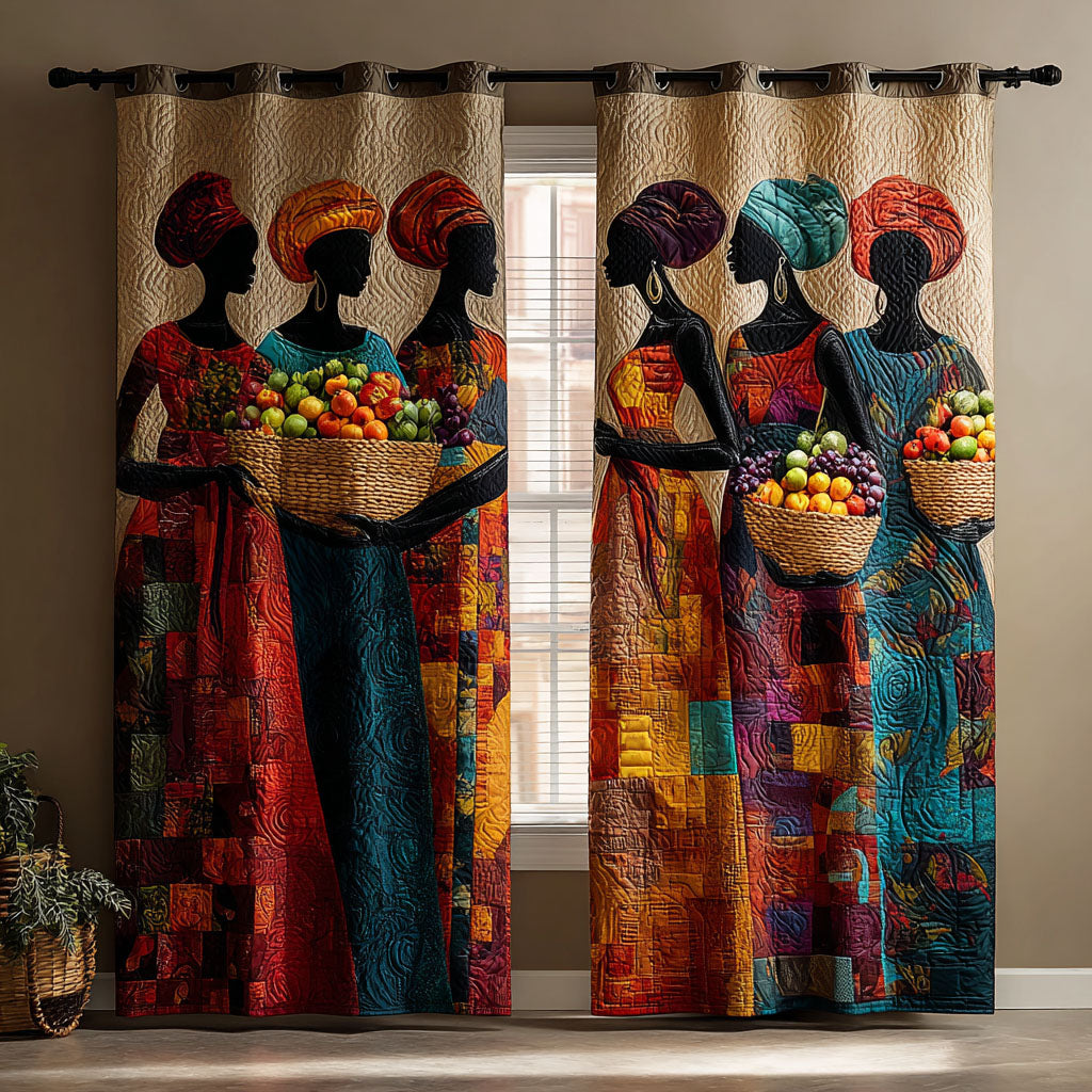 Warm Echo Quilted Curtains NCU0DK11751