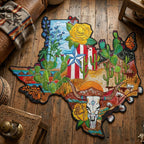 Western Boots Custom Shape Area Rug NCU0NT12664