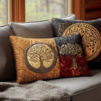 Whispering Trees V2 Quilted Bedding Pillow Case NCU0PT9106