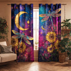 Whispering Wing Garden Quilted Curtains NCU0TD1599