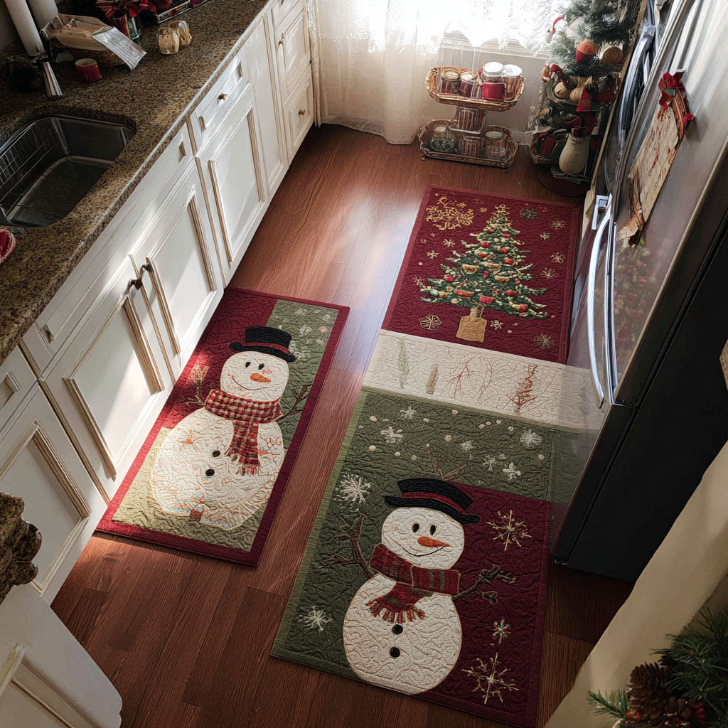 Winter Blessing Kitchen Area Rug NCU0PT10159