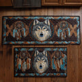 Wolf Dreamcatchers Kitchen Area Rug NCU0NT10849