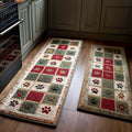 Xmas Paw Kitchen Area Rug NCU0NT11402