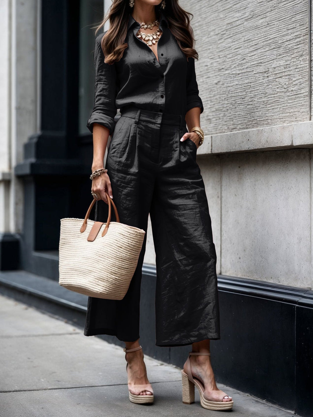 Holly - Casual Chic Look Pink