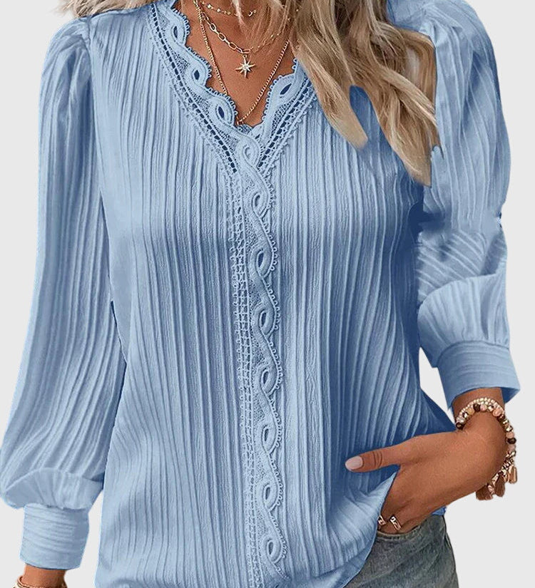 Ruby - Elegant Pullover Blouse