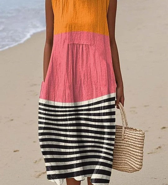 Shannon - Color Block Dress