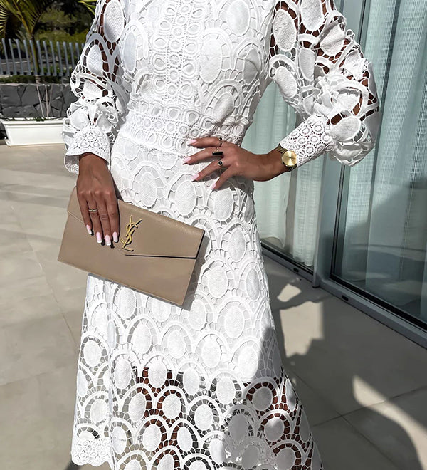 Gabrielle - Elegant Midi Dress