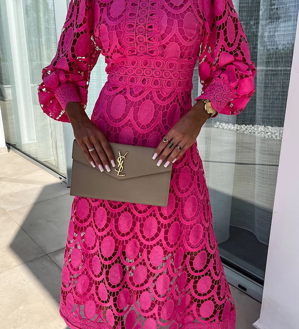 Gabrielle - Elegant Midi Dress